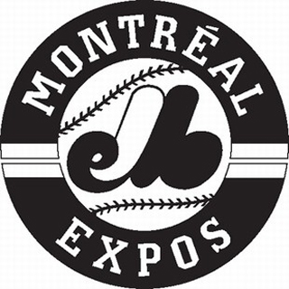 Montreal Expos Logo Black and White (2) – Brands Logos