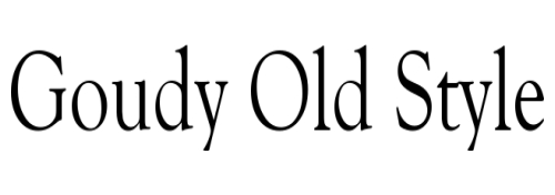 Goudy Old Style