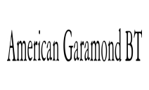 American Garamond BT