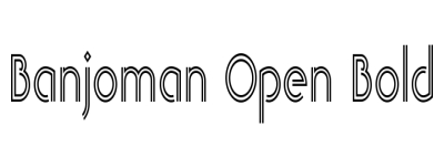 Banjoman Open Bold