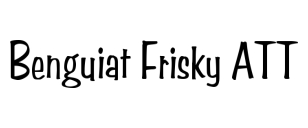 Benguiat Frisky ATT