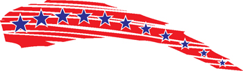 stars and stripes decal 96