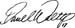 Darrell Waltrip Signature decal