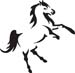 Horse decal 01