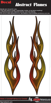 Abstract Flames Set